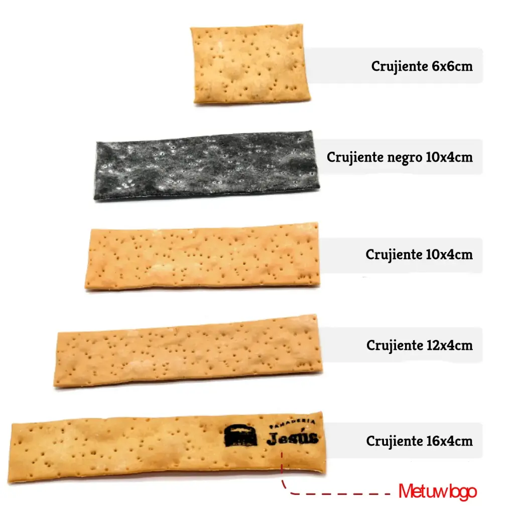 Panadería Jesús, Croustillantes nature (par taille) personalisé 600 g