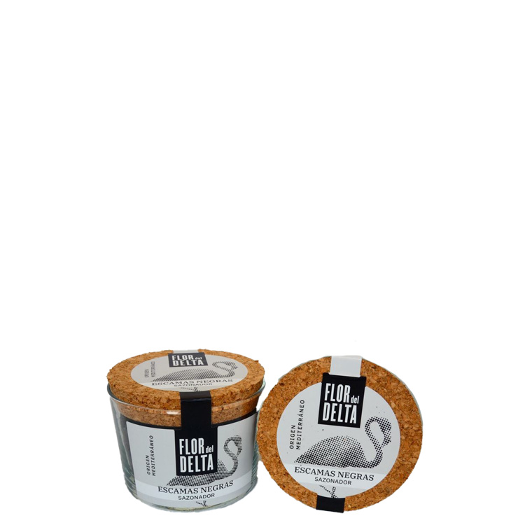 Flor del Delta, Escamas negras (zwart schilferzout) Gourmet 90 g