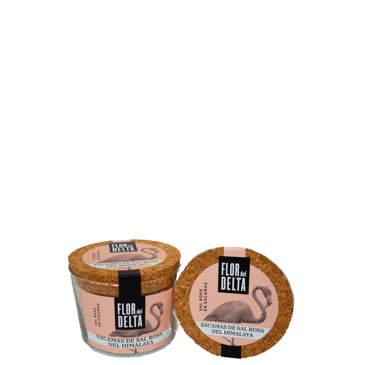 Flor del Delta, Escamas de sal rosa Himalaya (roze) Gourmet 90 g