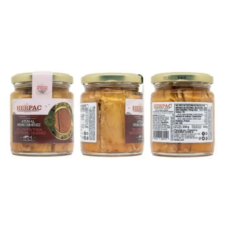 Herpac, Atún al Pedro Ximénez (Tonijn met P.X.) 250 g