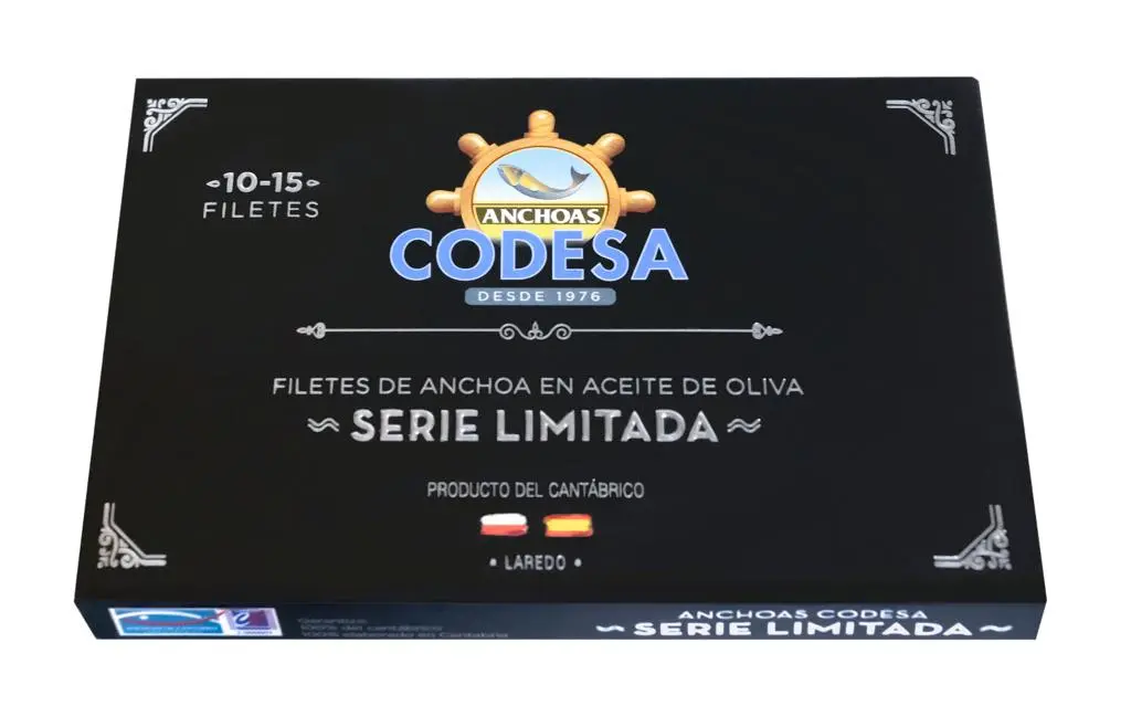 Codesa, Anchoas del Cantábrico, serie Limitada (11-15 filets) 120 g