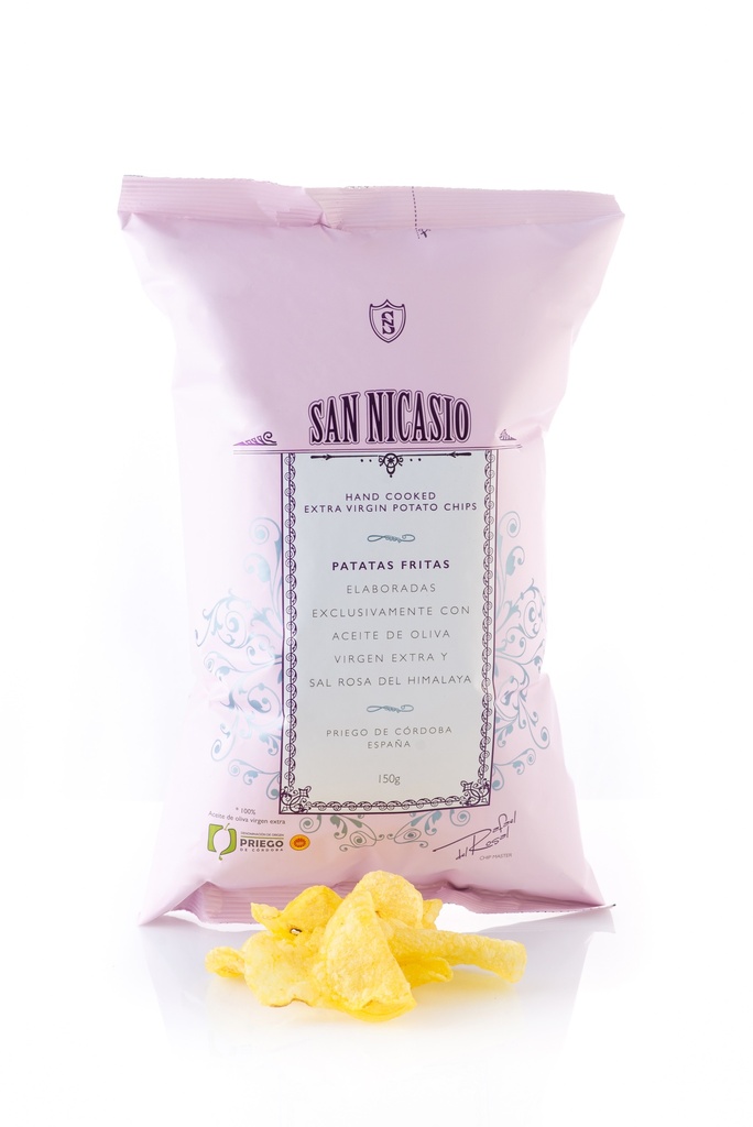 San Nicasio, Chips natuur met Himalaya zout 150 g