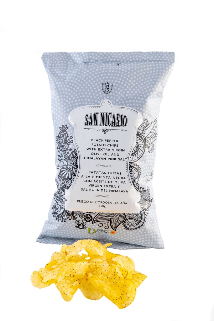 San Nicasio, Chips au poivre noir 150 g
