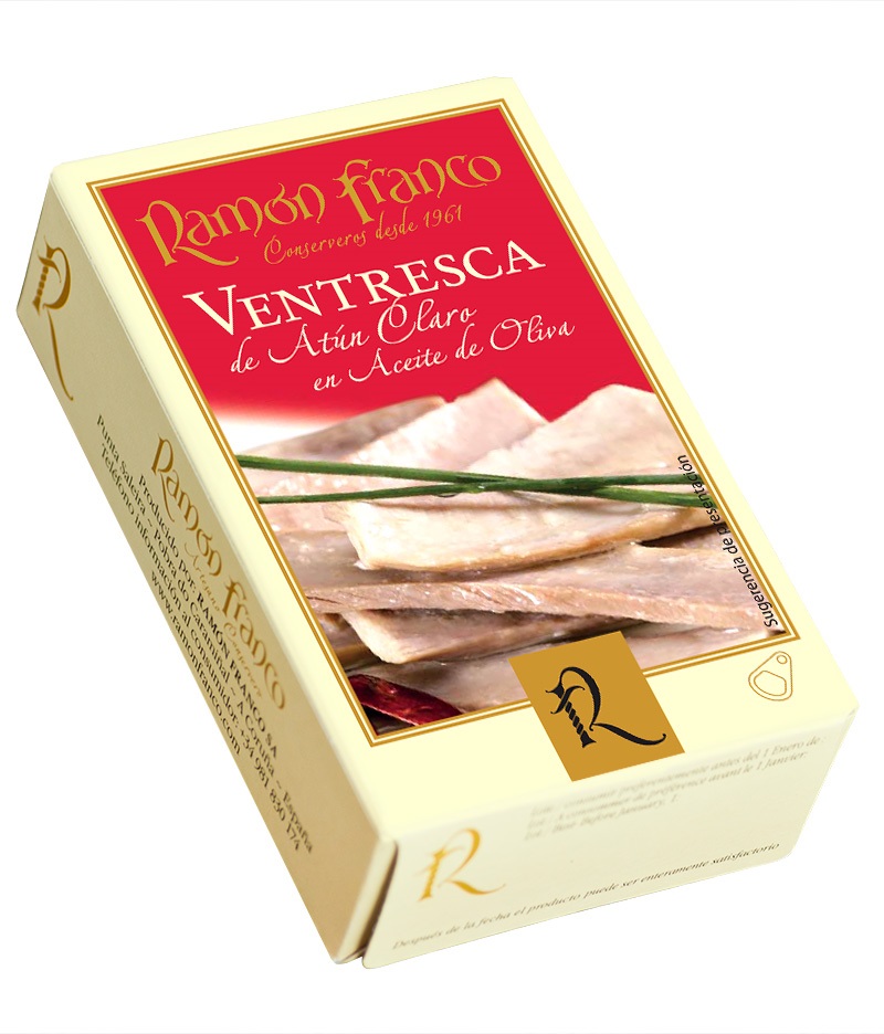 Franco, Ventresca de Atún (buikspek van tonijn blik) 120 g