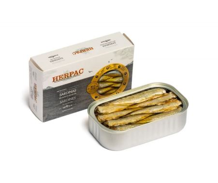 Herpac, Sardinillas aceite de oliva (sardines l'huile d'olive) 115 g
