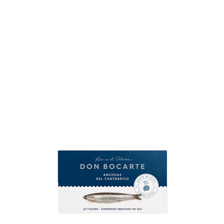 Don Bocarte, Anchoas lata ac Virgen (6-7 filets) 48 g