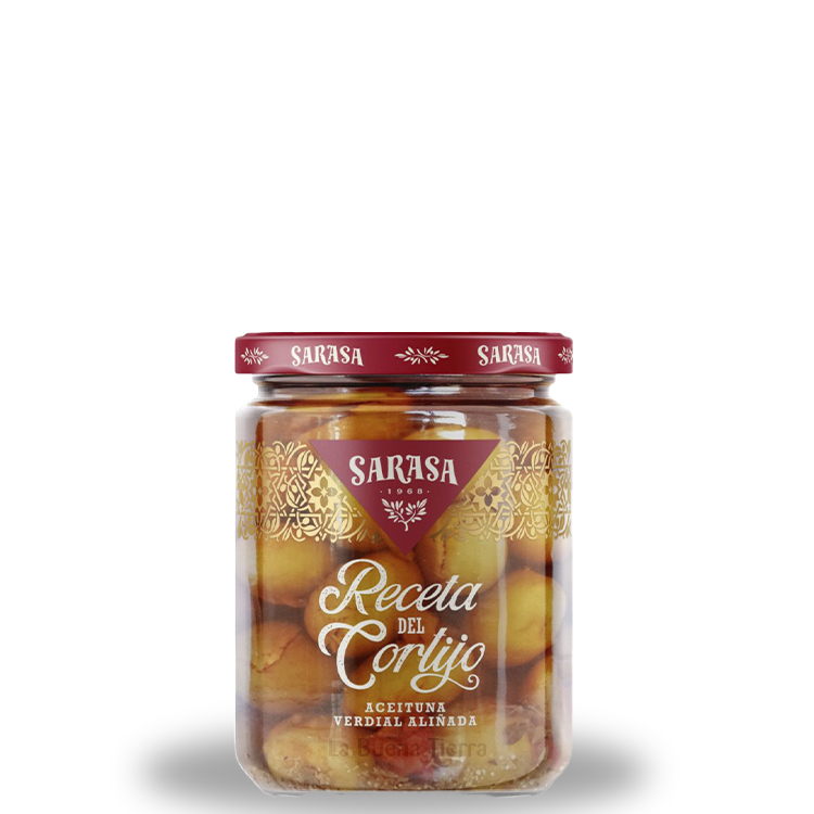 Sarasa, Olives assaisonées La Receta del Cortijo (avec noyau) 240 g