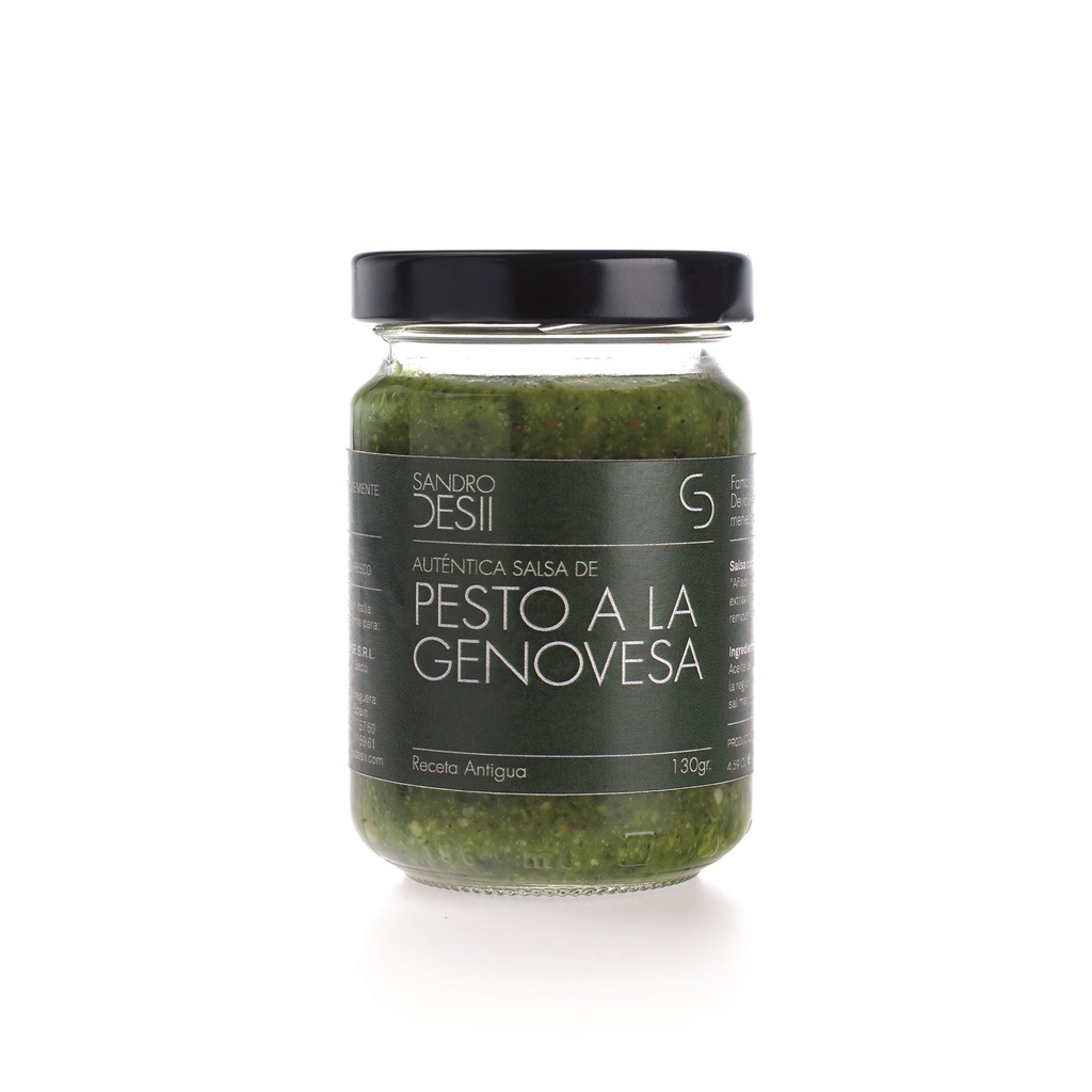 Sandro Desii, Salsa Pesto a la Genovesa (sauce pesto) 130 g