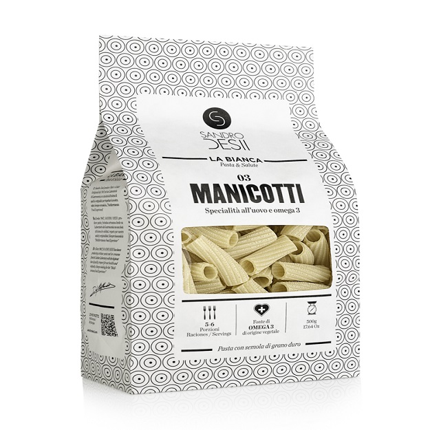 Sandro Desii, Manicotti La Bianca (macaroni) 500 g