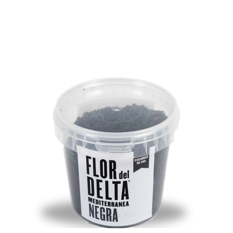 Flor del Delta, Escamas de sal negras (sel- écailles noire) 350 g