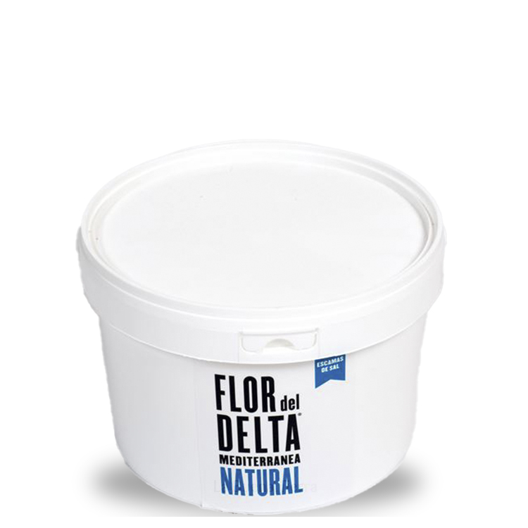 Flor del Delta, Escamas de sal (sel en écailles), seau 1,5 kg
