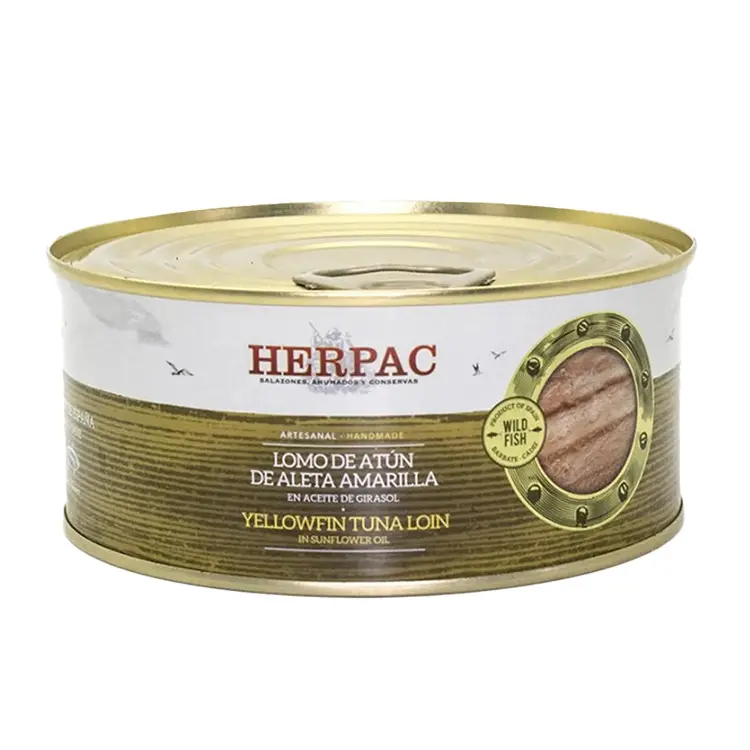 Herpac, Lomo de Atún (Tonijnfilet) blik 1 Kg