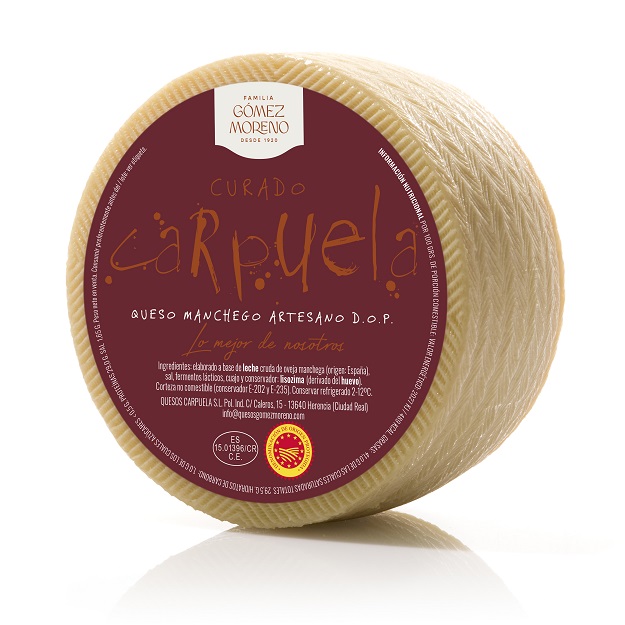 Carpuela, Vieux Manchego fromage 6-9 mois (lait de brebis) 2-3 kg