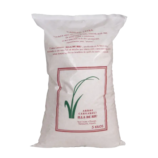 Illa de Riu, Carnaroli rijst (zak van 5 kg) 