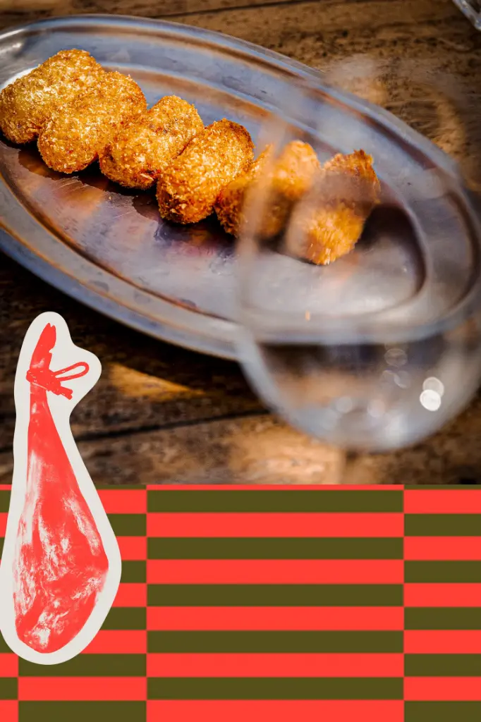 Paquitas, Mini croquettes de Jamón Ibérico 0,8 Kg (55 unités de 16 g)