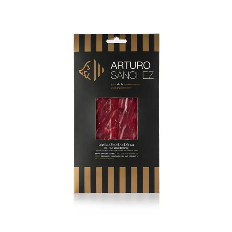 Arturo Sánchez, Paleta de Cebo de Campo (épaule)-coupé à la main 80 g (en emballage carton)