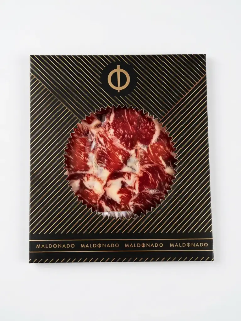 Maldonado, Lomo 100% Ibérico Bellota 100 g (50 g + 50 g dans un emballage de luxe)
