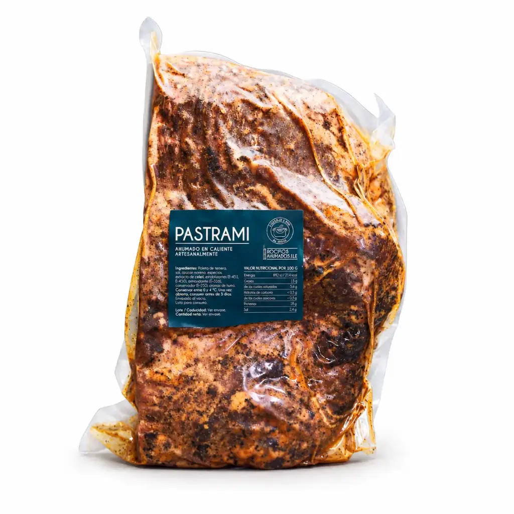 Smokehouse BCN, Pastrami fumé en pièce (pastrami pieza entera ahumada) 1,5–2,2 kg