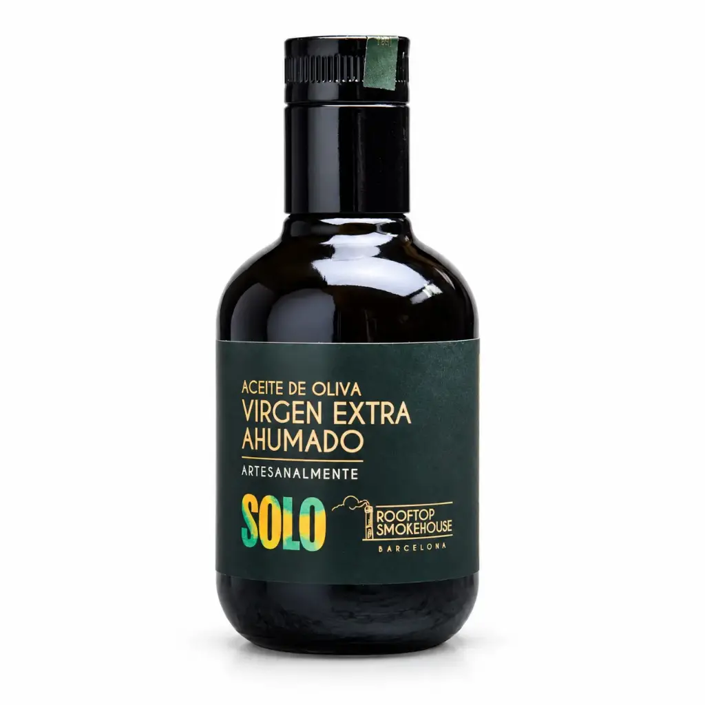 Smokehouse BCN, Gerookte olijfolie (aceite de oliva ahumado) 250 ml
