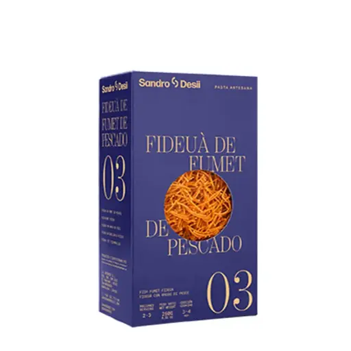 [SD82] Sandro Desii, Fideuà con fumet de pescado (visfumet) 250 g_SD82