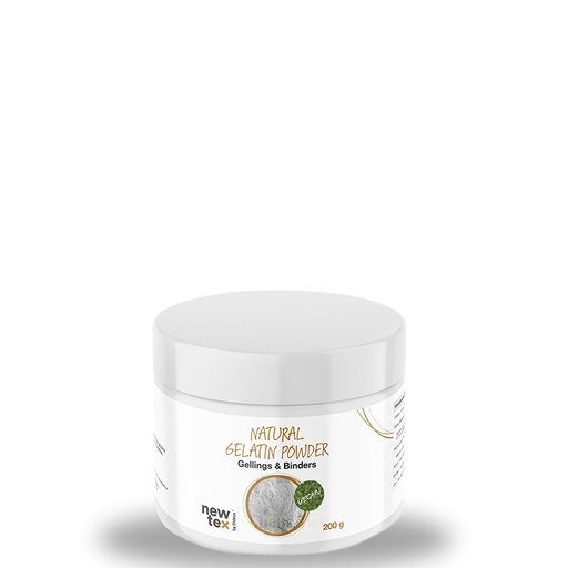 [DID17] NewTex, Natural Gelatin Powder (Vegan) 200 g