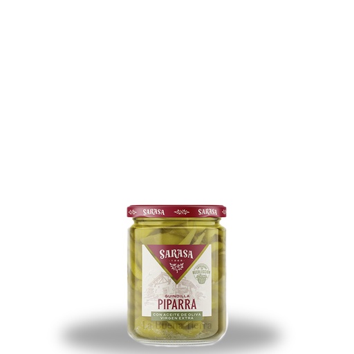 [SAR17] Sarasa, Piment doux piquante à l'huile d'olive 190 g