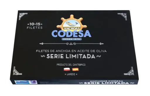 [CD1] Codesa, Anchoas del Cantábrico, Serie Limitada LH 120 (11-15 filets) 120 g