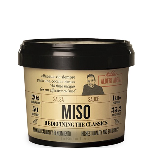 [GUZ15] Guzmán, Salsa MISO blanco Albert Adrià 1 kg