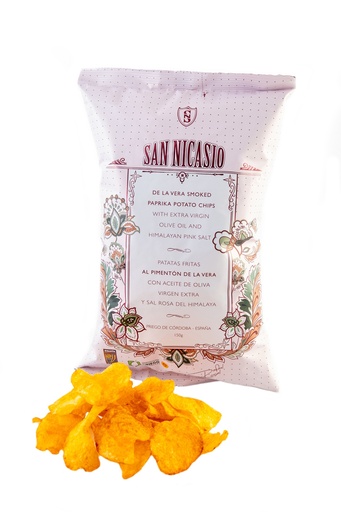 [NIC3] San Nicasio, Chips met paprika Pimentón de la Vera 150 g