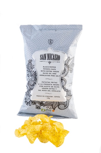 [NIC4] San Nicasio, Chips au poivre noir 150 g