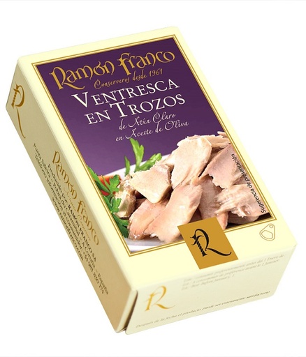 [CF5] Franco, Trozos Ventresca de Atún (ventrèche de thon - morceaux) 120 g
