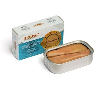 [HE4] Herpac, Ventresca de Atún blik (buikspek van tonijn) 125 g
