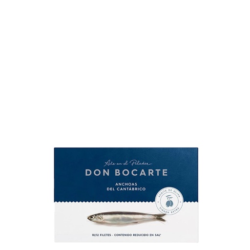 [DB1] Don Bocarte, Anchoas lata ac Virgen (10-12 filets) 120 g