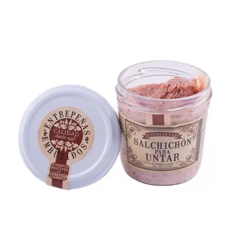 [ENT6] Entrepeñas, Salchichon de cerdo para untar (smeerpasta) 110 g