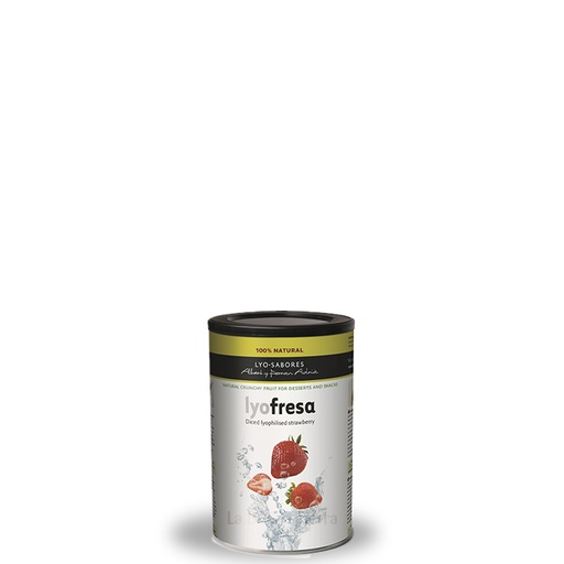 [LYO6] ElBulli, lyosabores fresa cortada (fraises) 70 g