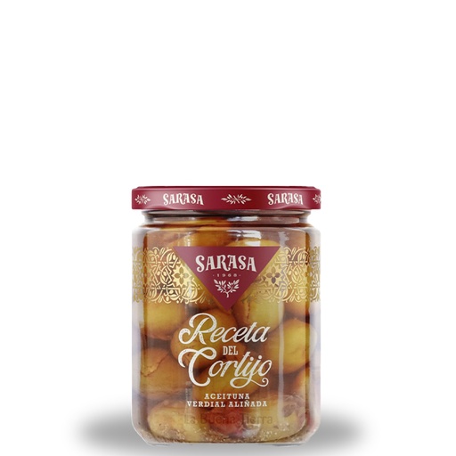 [SAR1] Sarasa, Olives assaisonées La Receta del Cortijo (avec noyau) 240 g