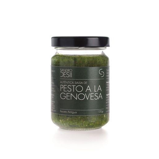 [SD23] Sandro Desii, Salsa Pesto a la Genovesa (pestosaus) 130 g