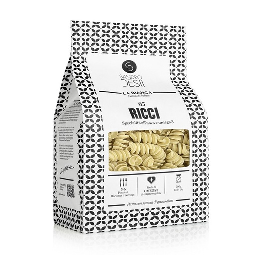 [SDB4] Sandro Desii, Ricci La Bianca (spirelli) 500 g