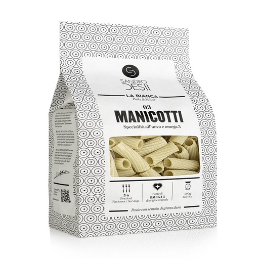 [SDB5] Sandro Desii, Manicotti La Bianca (macaroni) 500 g