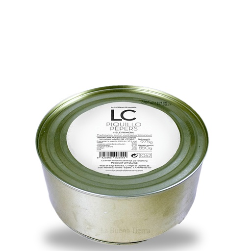 [LAC25] La Catedral, Pimiento del Piquillo PRIMERA en boîte (à trancher) 1 kg