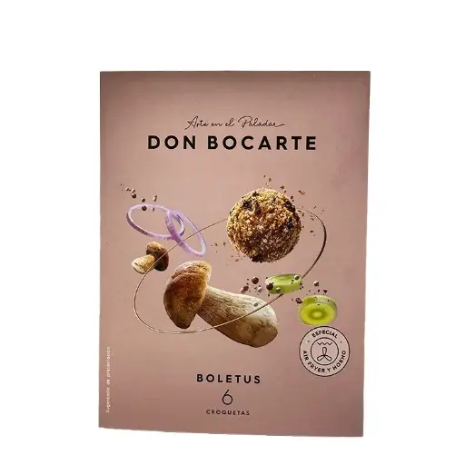 [DB34] Don Bocarte, AIRE Kroketjes met champignons van het seizoen 150 g (6 pièces)