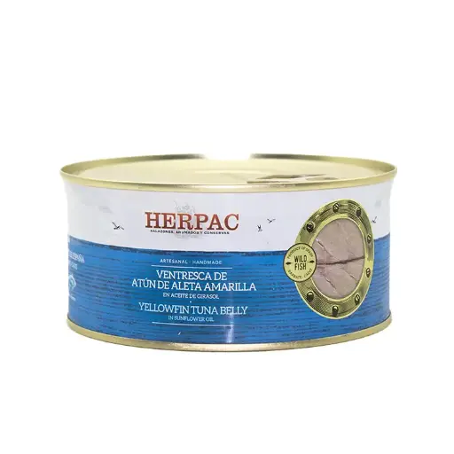 [HE47] Herpac, Ventresca de Atún blik (buikspek van tonijn) 1 Kg