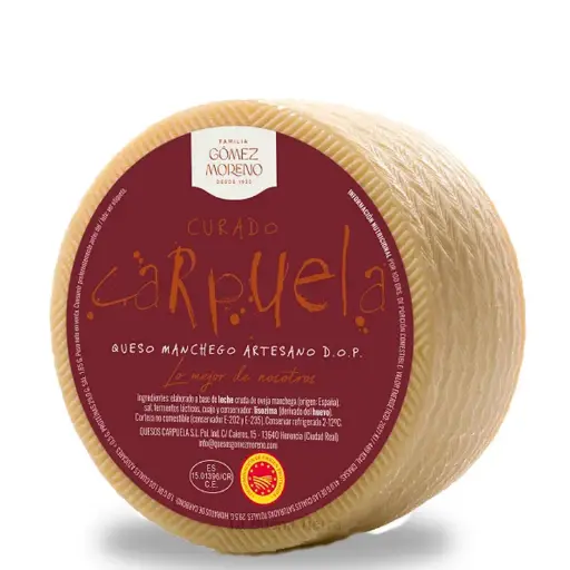 [GM7] Carpuela, Oude Manchego kaas 6-9 mnd (schapenmelk) 3 kg