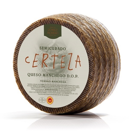 [GM3] Certeza, Belegen Manchego kaas 3 mnd (schapenmelk) 3 kg